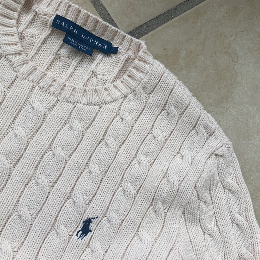 Classic Ralph Lauren Cable sweater